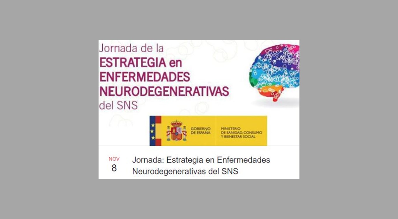 Jornadas de la Estrategia en Enfermedades Neurodegenerativas del SNS