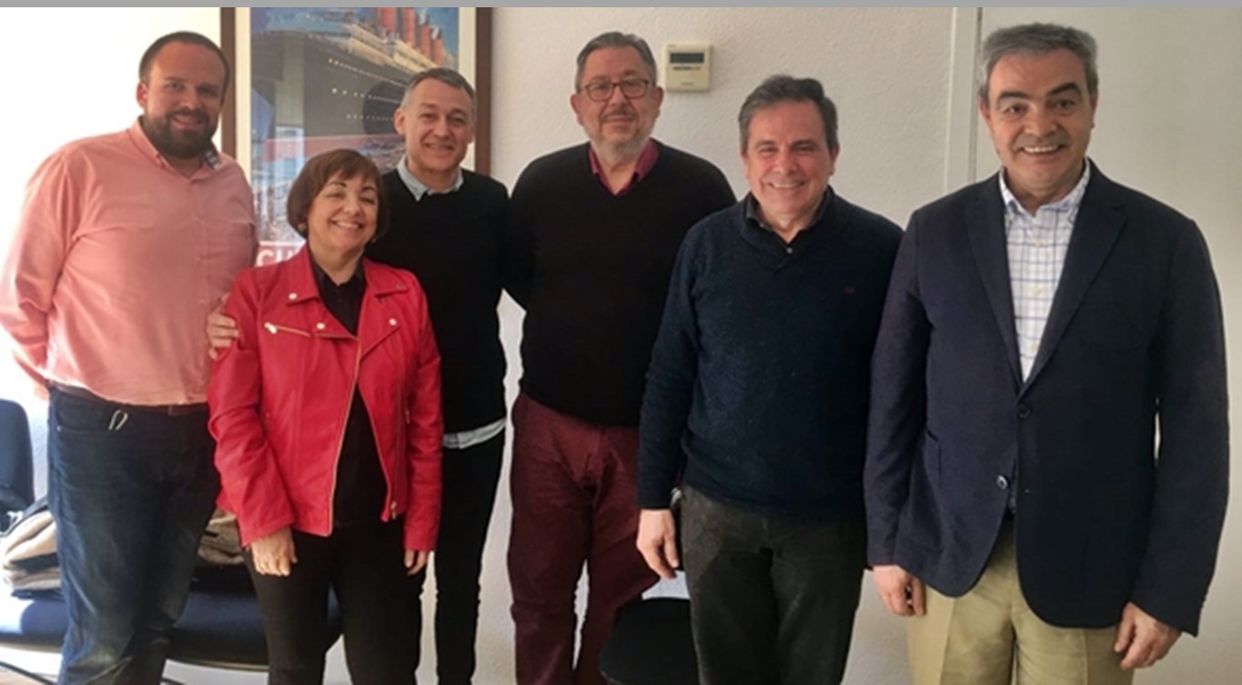 Reunión de FAECAP con el Presidente de la Confederación de Decanos de Enfermería