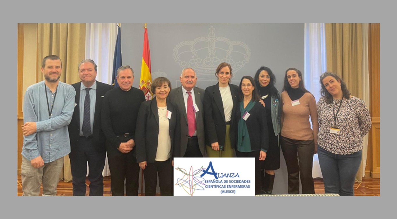 Presentación de la Alianza Española de Sociedades Científicas Enfermeras en el Ministerio de Sanidad