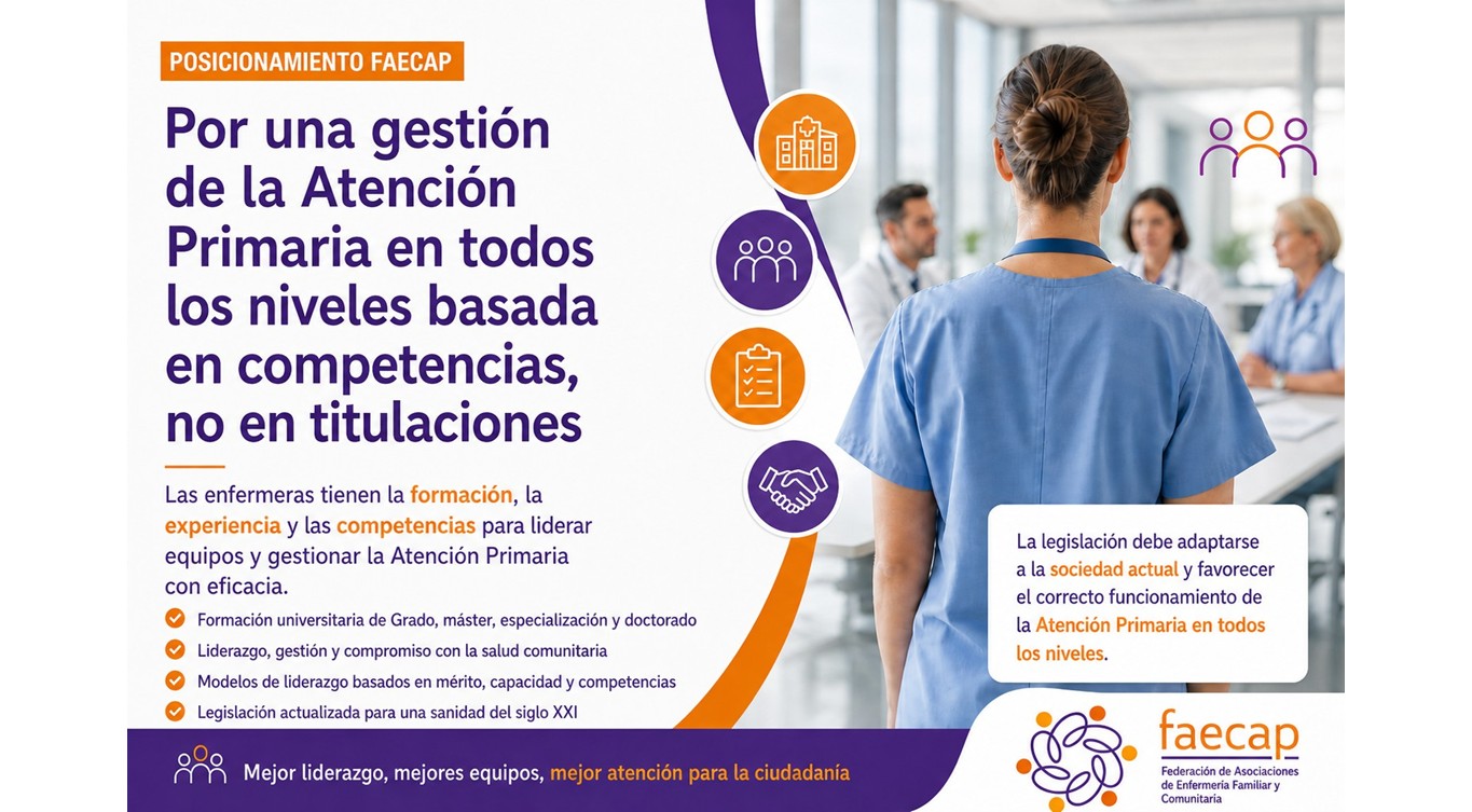 POSICIONAMIENTO - Sobre el acceso de las enfermeras a puestos de dirección en Atención Primaria