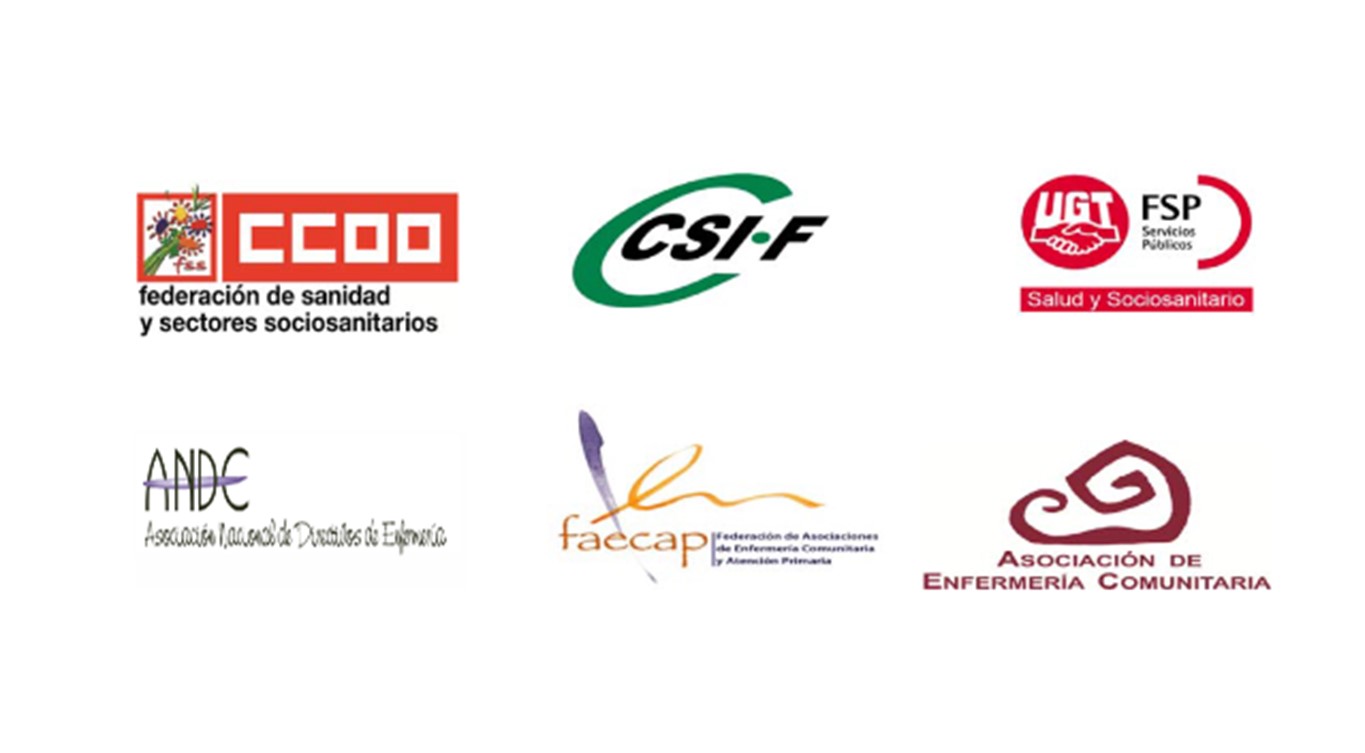 CCOO, UGT, CSI-F, FAECAP, ANDE y AEC exigen la retirada del borrador de la prescripción enfermera