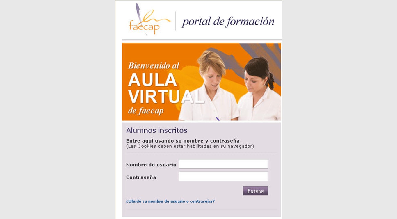 Acreditación Curso FAECAP 