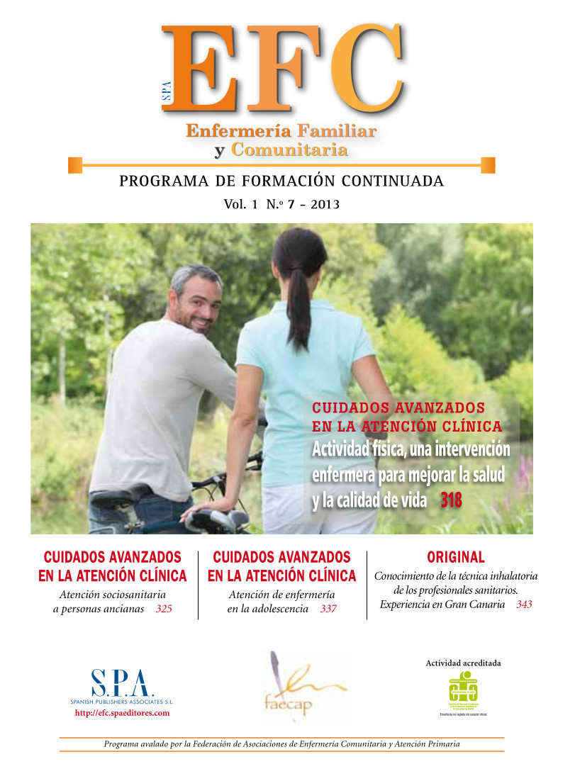 EFC REVISTA DE FORMACIÓN CONTINUADA VOL. 1 N.º 7 2013