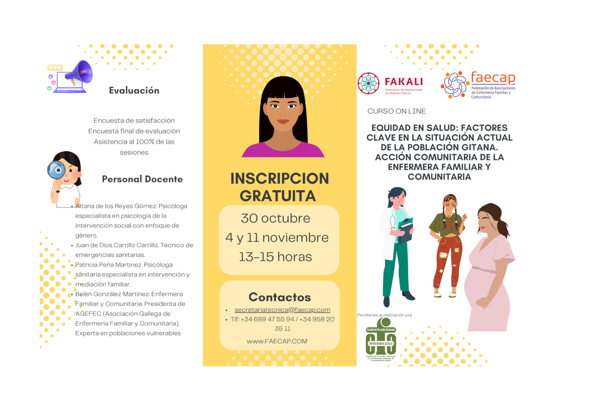 Curso Online: Equidad en salud: Factores clave en la situación actual de la población gitana. Acción comunitaria de la enfermera familiar y comunitaria