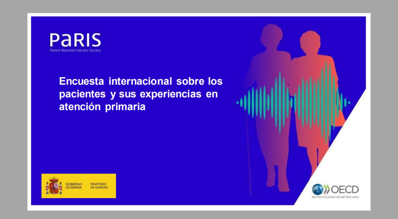 Publicados los resultados de las encuestas de indicadores notificados por los pacientes (PaRIS): España