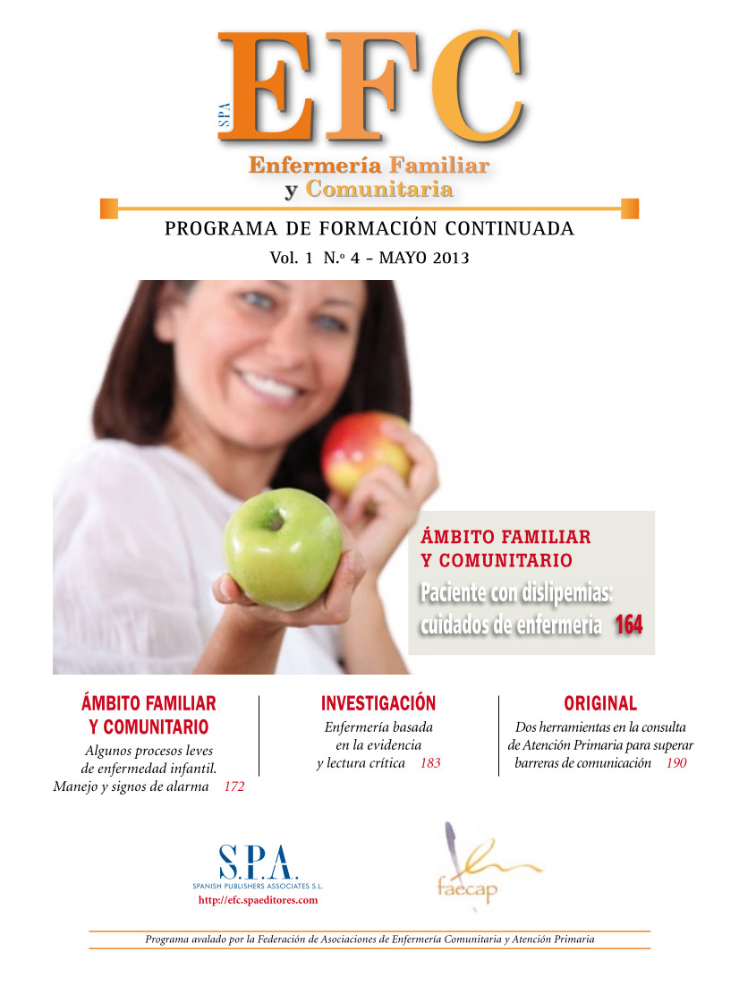 EFC REVISTA DE FORMACIÓN CONTINUADA VOL. 1 N.º 4 MAYO 2013