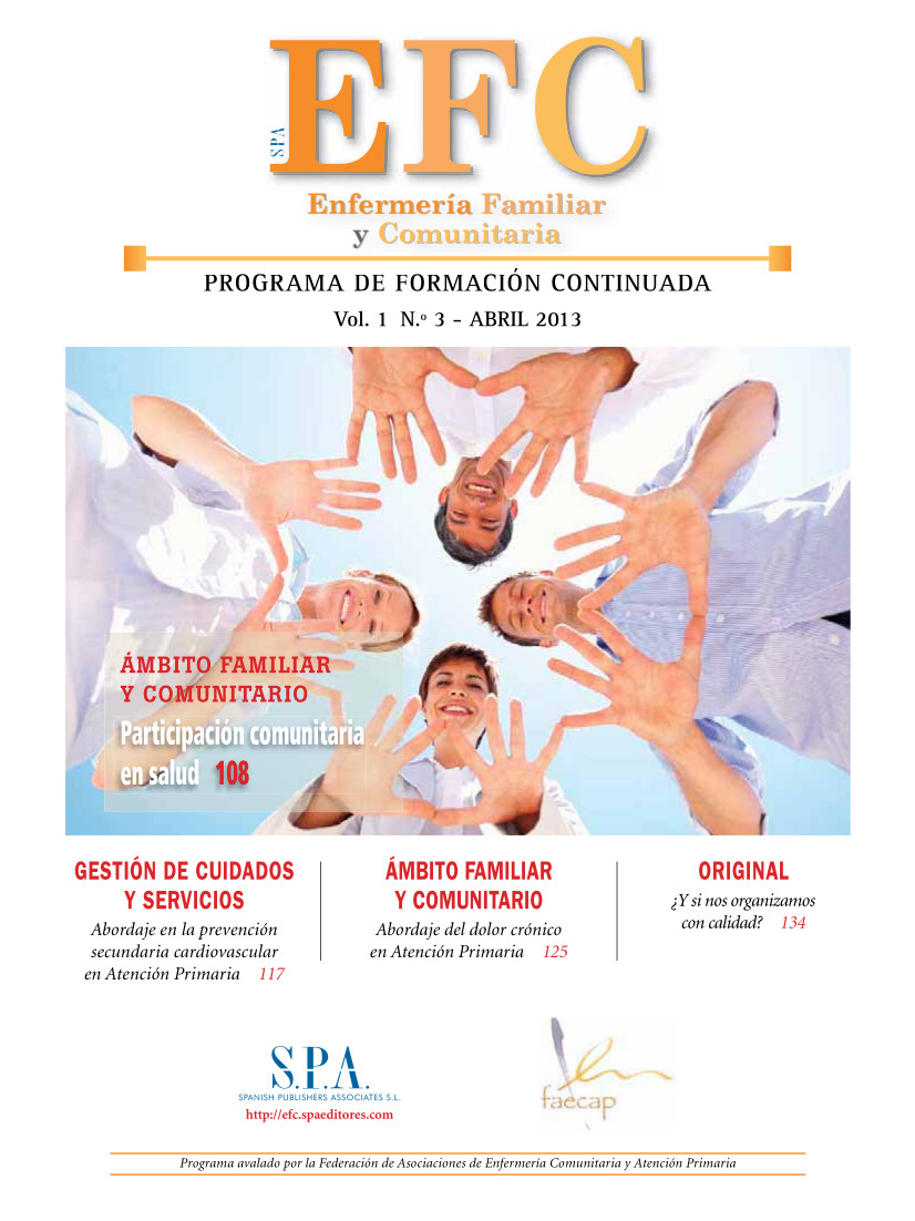 EFC REVISTA DE FORMACIÓN CONTINUADA VOL. 1 N.º 3 ABRIL 2013