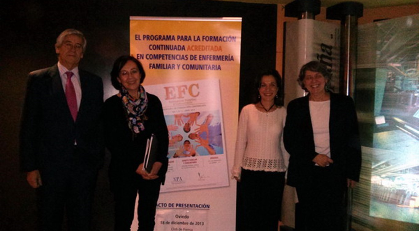 Presentación en Asturias  de la Revista de Enfermería Familiar y Comunitaria (EFC)