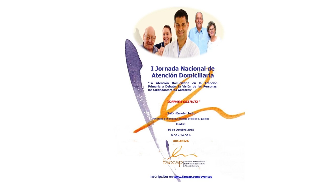 FAECAP organiza la I Jornada Nacional de Atención Domiciliaria