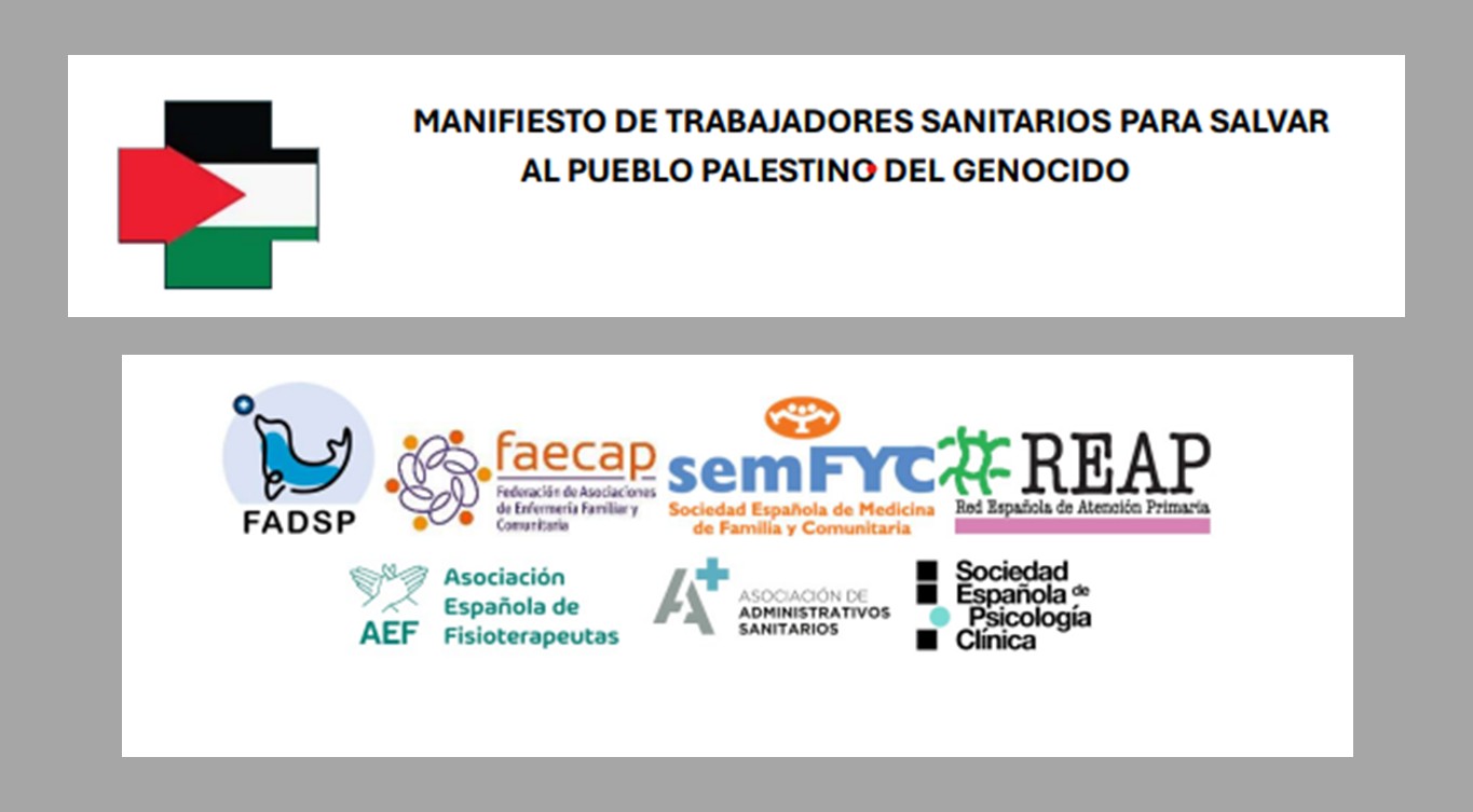 Manifiesto de profesionales sanitarios por Gaza
