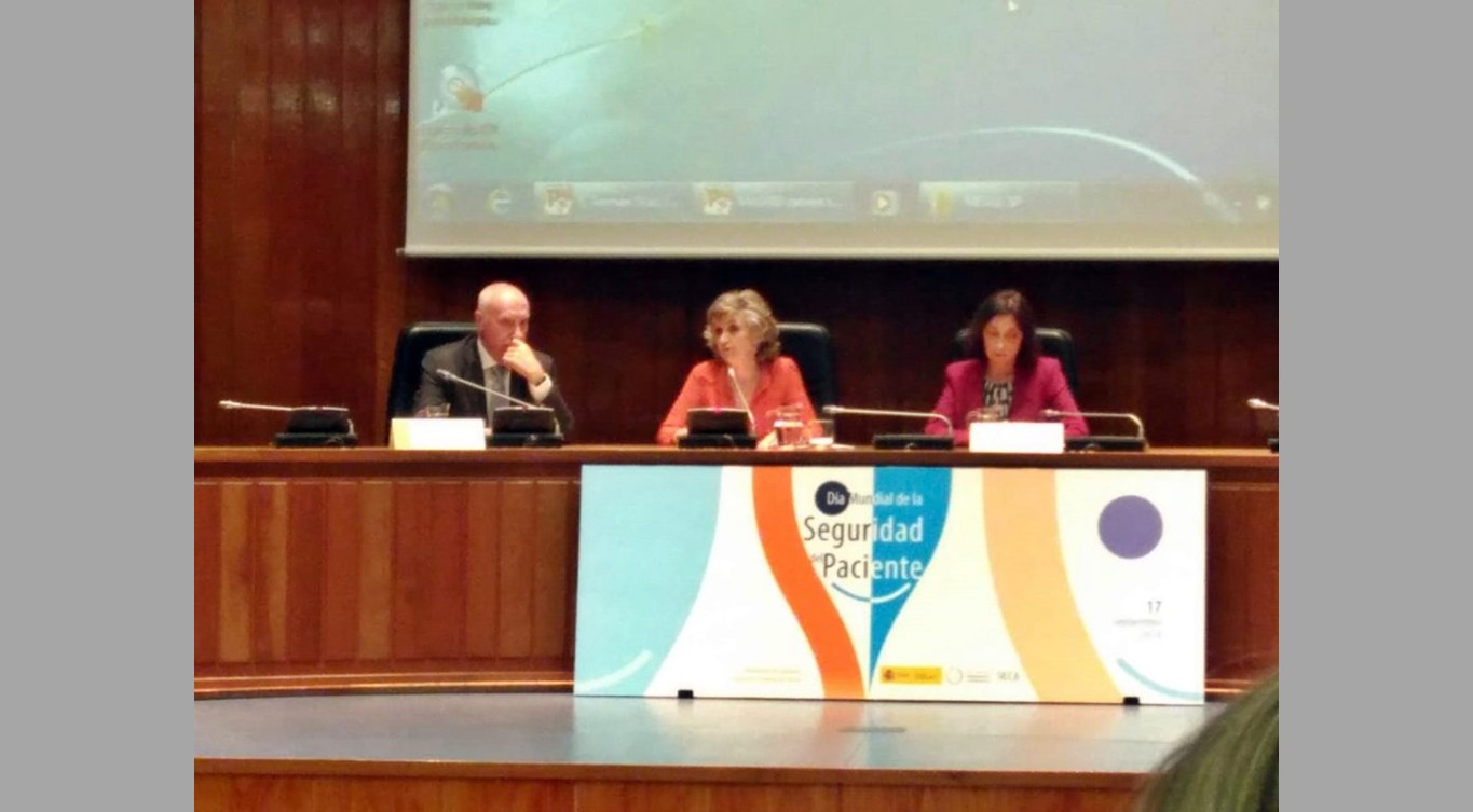 Javier Carrasco acude a la Jornada -Compartiendo prácticas seguras en el Sistema Nacional de Salud-