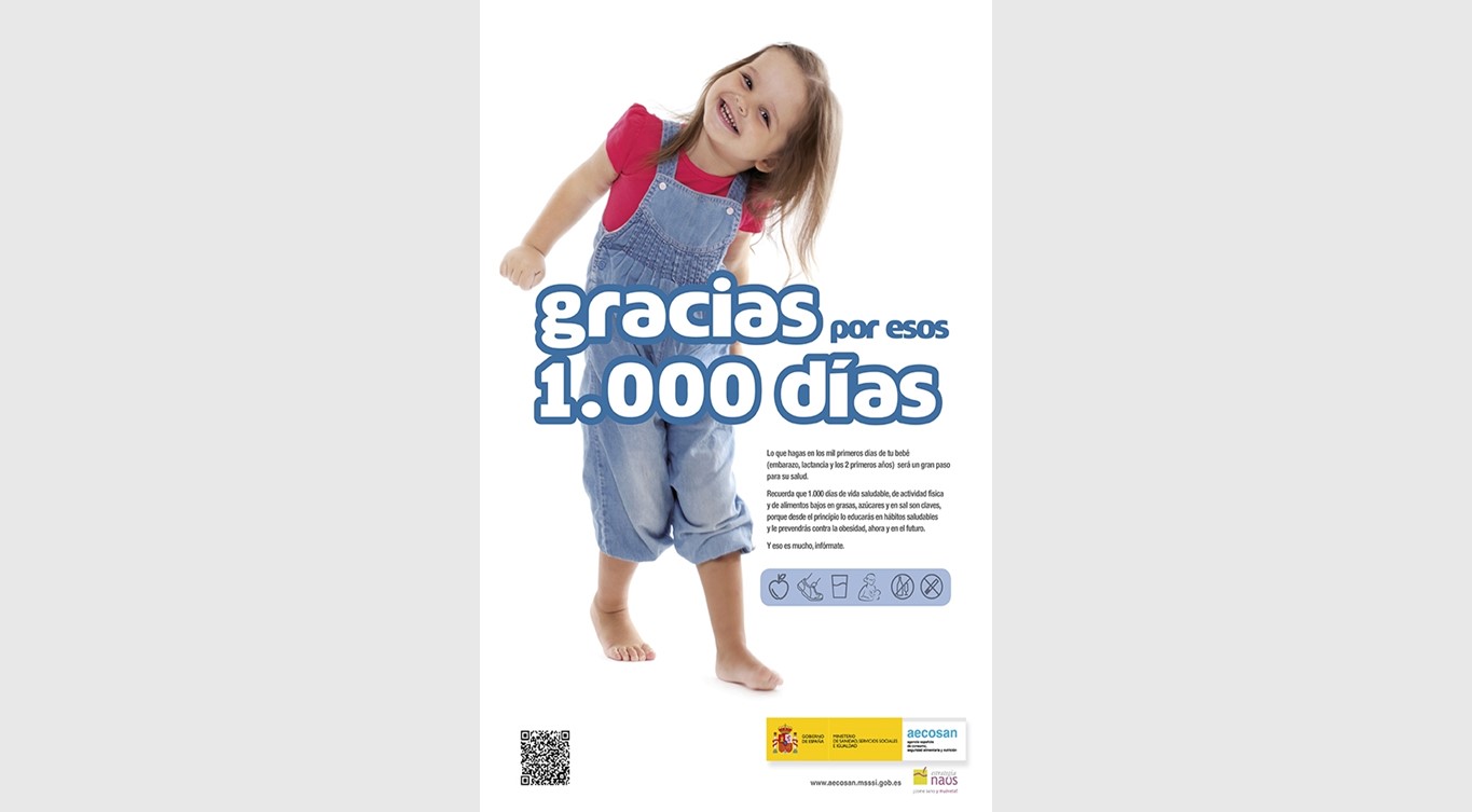 Sanidad recuerda la importancia de una vida saludable en el embarazo y en los dos primeros años de la vida de los niños