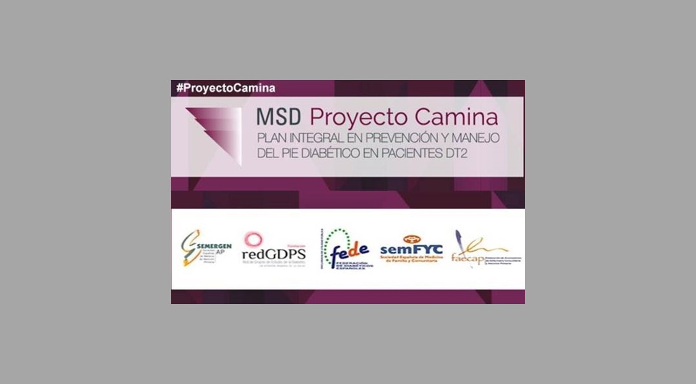 Proyecto CAMINA -Plan integral en prevención y manejo del pie diabético en pacientes DT2-