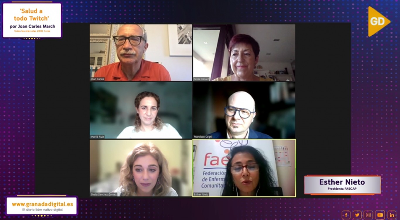 FAECAP participa en ´¨Salud a todo Twitch´¨